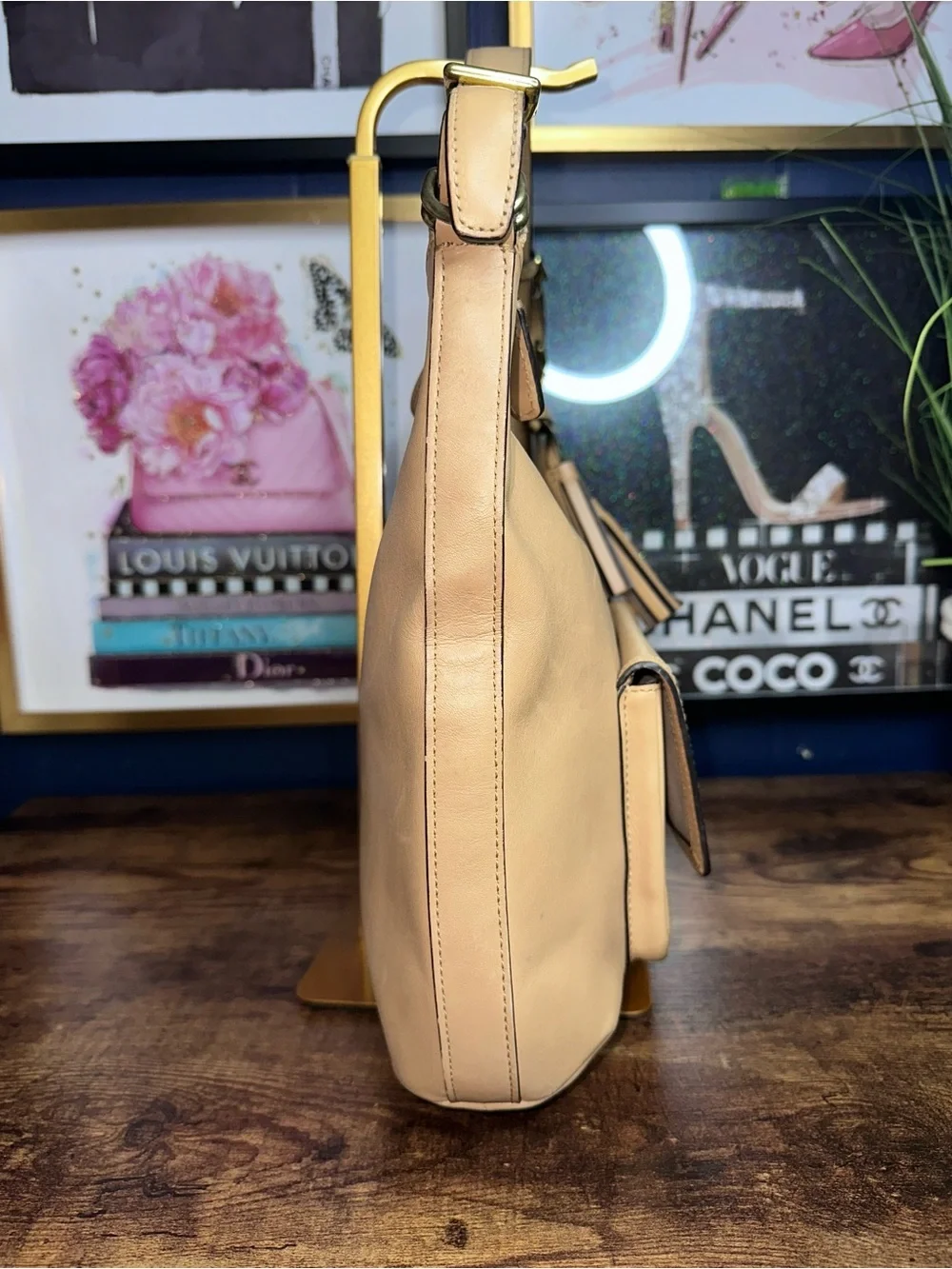 Coach Legacy Leather Duffle / Convertible Hobo Style No. 22381